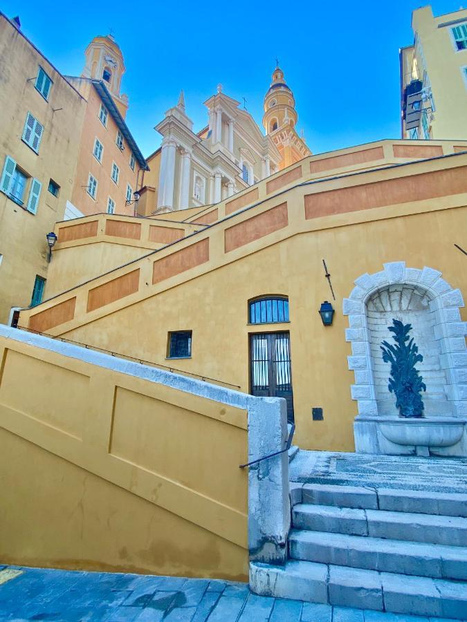 Les Glycines Apartman Menton Kültér fotó