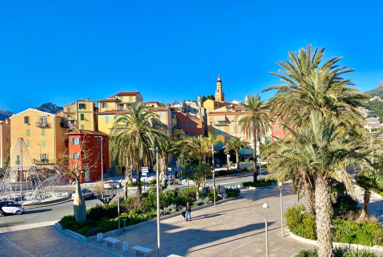Les Glycines Apartman Menton Kültér fotó