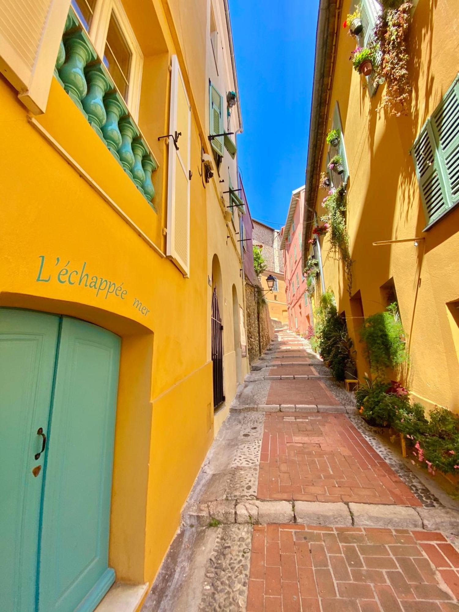 Les Glycines Apartman Menton Kültér fotó