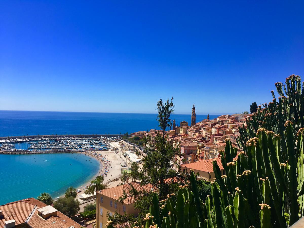Les Glycines Apartman Menton Kültér fotó