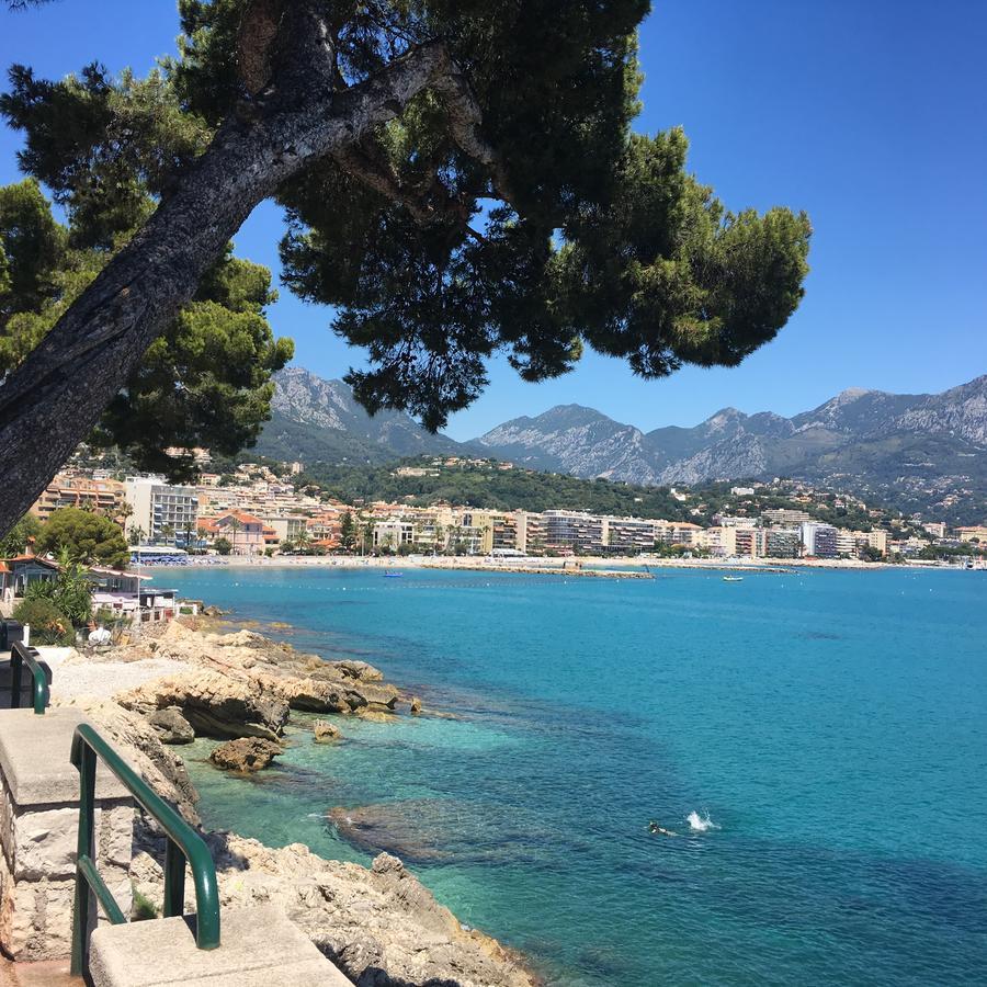 Les Glycines Apartman Menton Kültér fotó