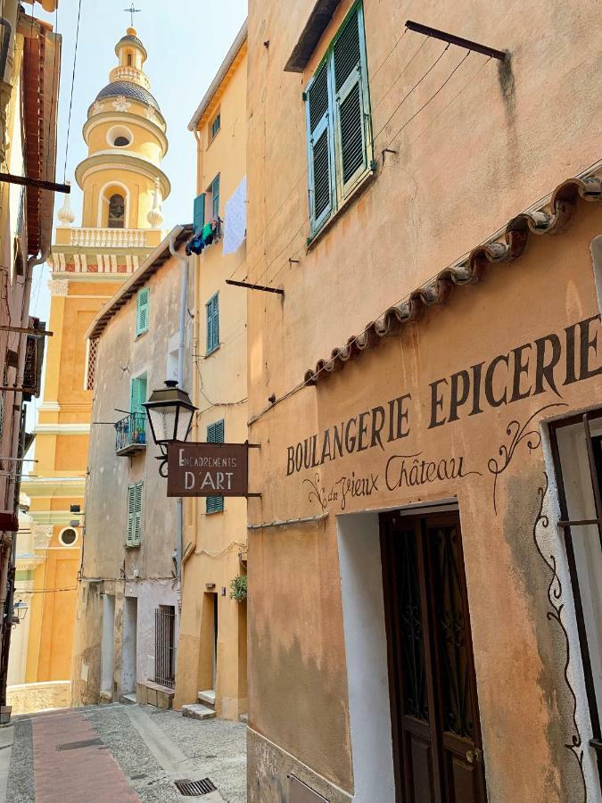 Les Glycines Apartman Menton Kültér fotó