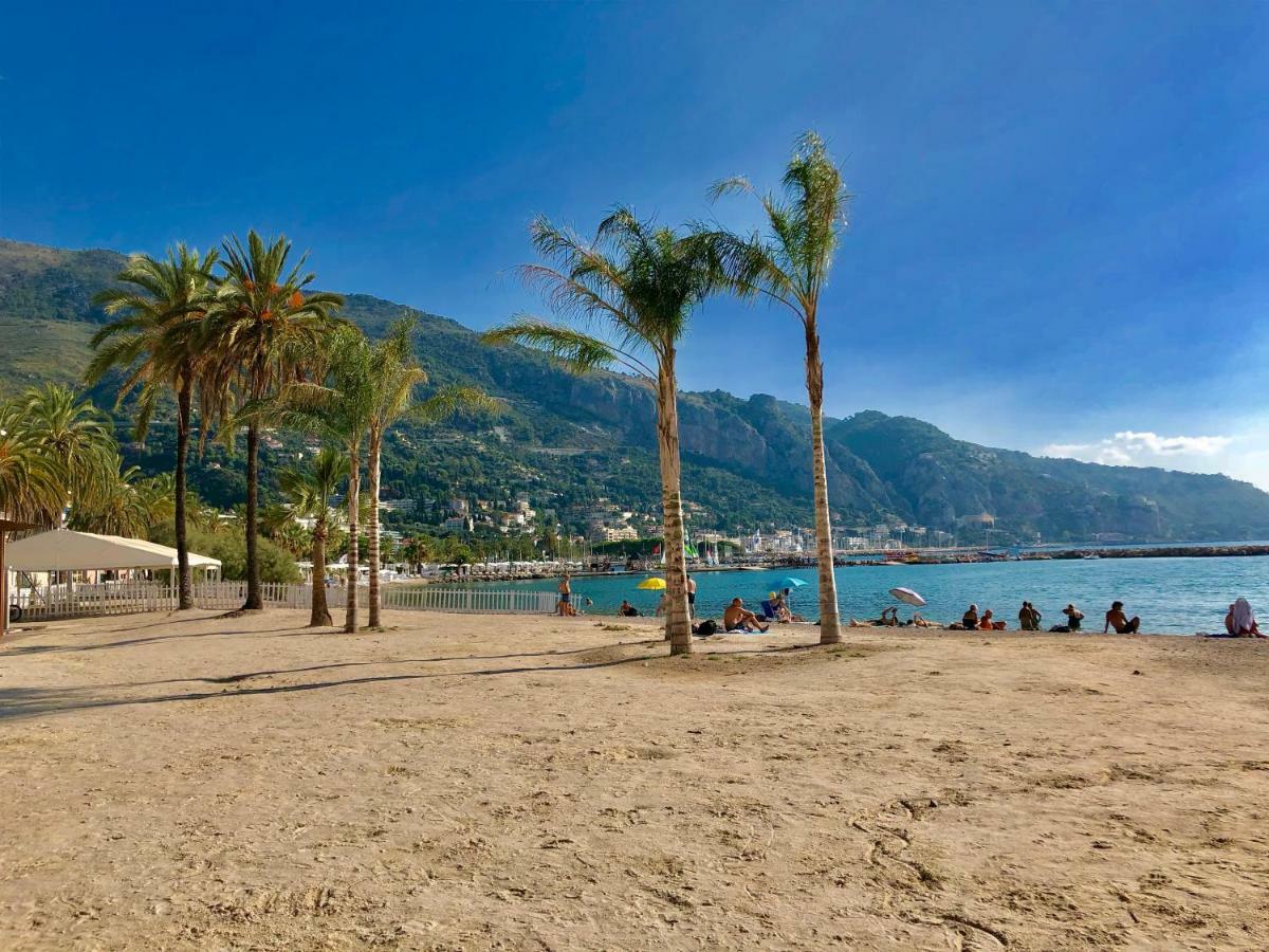 Les Glycines Apartman Menton Kültér fotó