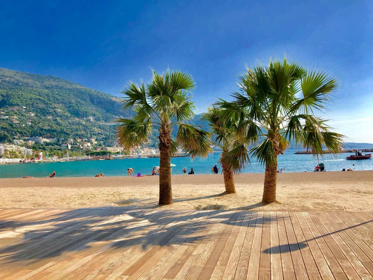 Les Glycines Apartman Menton Kültér fotó